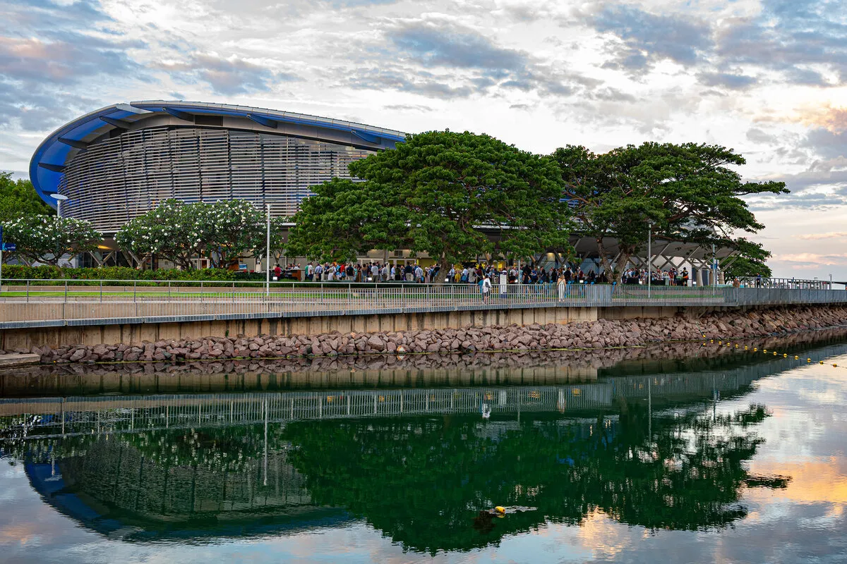 ISFNF 2026 conference hall in Darwin